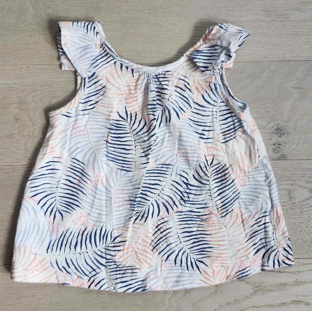 Zara Baby Girl Ruffle Summer Tank Top 18-24